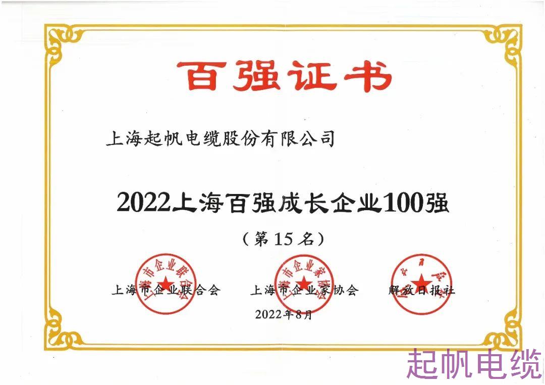 2022年上海企业100强